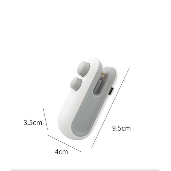 Chip Bag Sea Vacuum Sealing Machine Handheld Heat Vacumn Sealer Portable Heat Sealer USB Rechargeable For Food Storage Clip Bag Kitchen Gadgets - Image 7